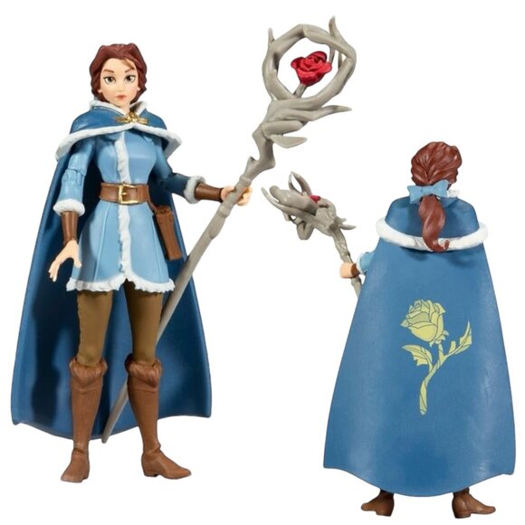 Disney Mirrorverse Belle 5" Support Action Figure Accessory McFarlane NEW! - Picture 7 of 11